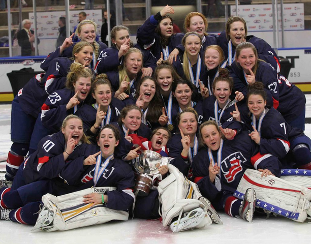2015 IIHF U18 Women's World Ice Hockey Champions - USA Hockey