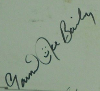 Garnet Ace Bailey Autograph