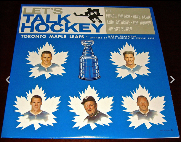 Let's Talk Hockey with Toronto Maple Leafs - LP Record 1964