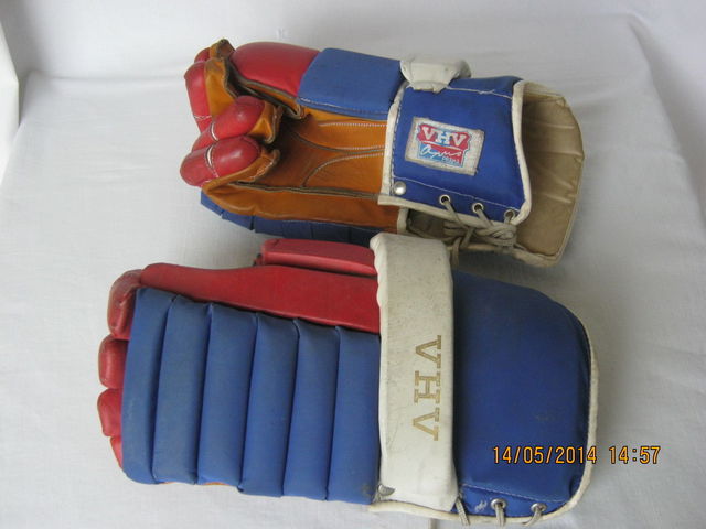 Vintage Hockey Gloves made by VHV - OPUS a.s. - Czech Republic