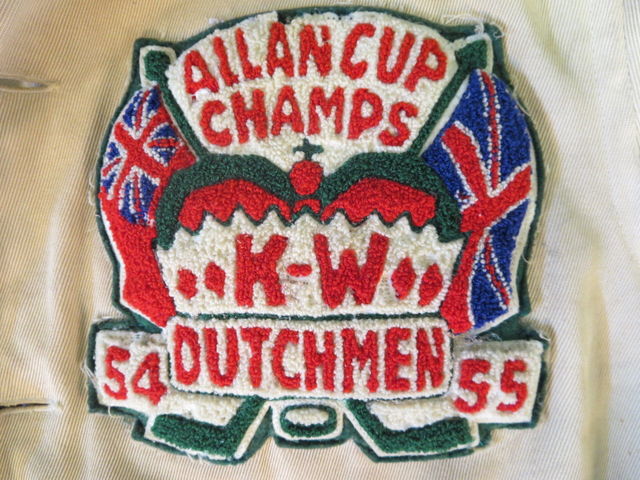 1955 Allan Cup Champions Patch - Kitchener-Waterloo Dutchmen