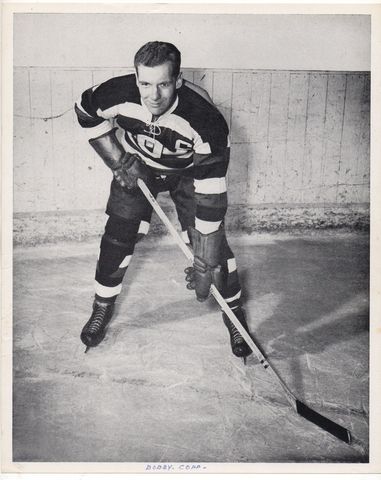 Bobby Copp - Ottawa Senators Quebec Senior Hockey League 1948