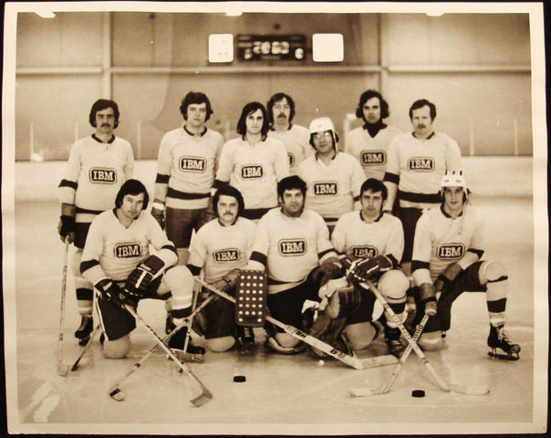 IBM Hockey Team 1970s