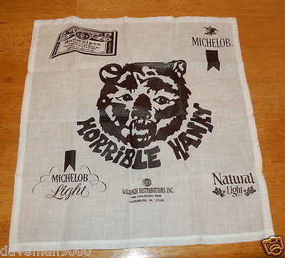 Horrible Hanky - Hershey Bears Game Promotion - early 1980s