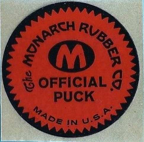 Monarch Hockey Puck Sticker - Monarch Rubber Co