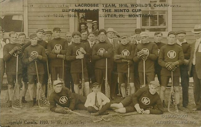 New Westminster Salmonbellies - Minto Cup Champions 1910