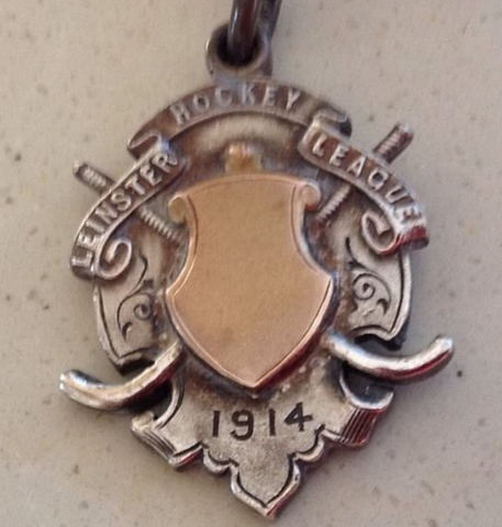 Leinster Hockey League Medal 1914 - Antique Hockey Medal