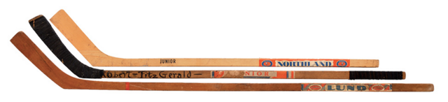 Vintage Hockey Sticks - Northland Junior, Broadmount & C A Lund