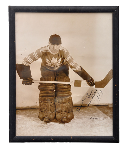 Lorne Chabot - Toronto Maple Leafs - Stanley Cup Champions 1932