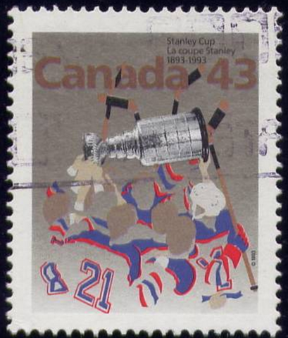 Canada Post Stanley Cup 1893-1993 Commemorative Stamp