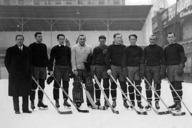 LTC Praha / český hokejový klub - circa 1934 at Zimni Stadion