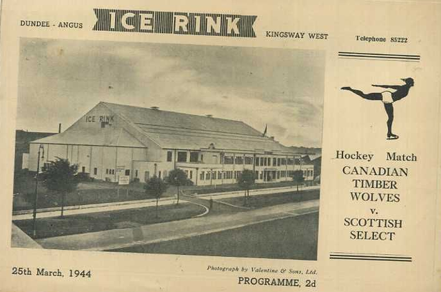 Dundee - Angus Ice Rink - Dundee, Scotland 1944