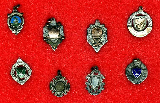 Antique Hurling Medals from Patrick Melvin Galway, Ireland 1930s