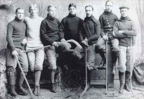 Yale University Hockey Team 1896