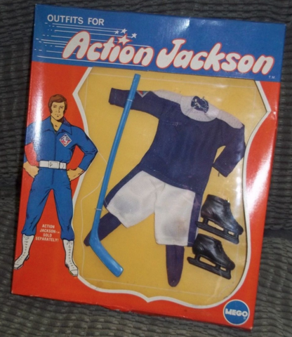 Action Jackson Hockey Outfit - Mego Corporation 1971