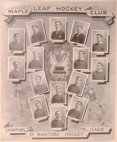 Winnipeg Maple Leafs - Manitoba Hockey League Champions 1908
