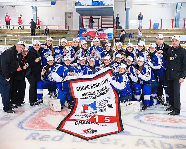 Sudbury Lady Wolves - Coupe Esso Cup Champions 2015