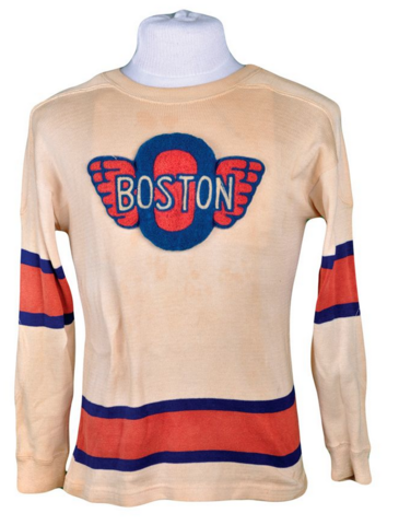 Boston Olympics Hockey Jersey 1940s