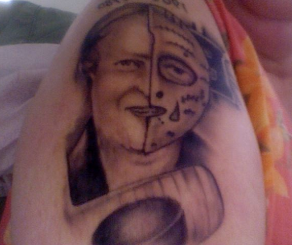 Gerry Cheevers Tattoo