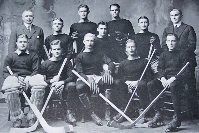 Princeton Tigers - Intercollegiate Hockey League Champions 1912