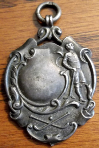 Antique Field Hockey Medal 1922 - Chaubattia, India