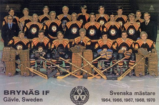 Brynäs IF 1971 - Sweden Hockey Champions