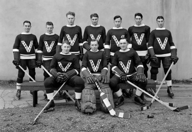 Vancouver Lions Hockey Team - PCHL Champions 1930