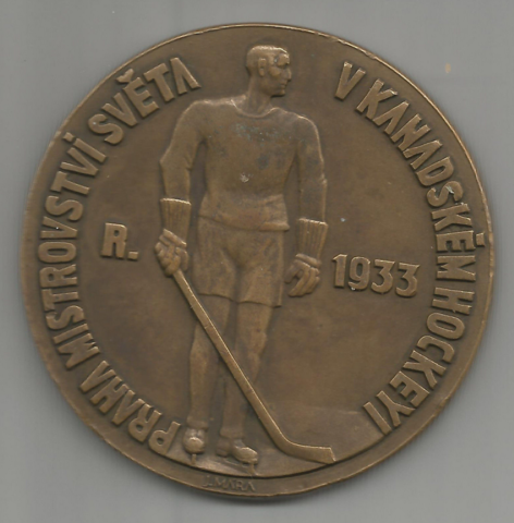 1933 World Ice Hockey Championships Participation Medal