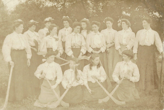Antique Hurling - Ladies Hurling Team / Women's Hurling Team