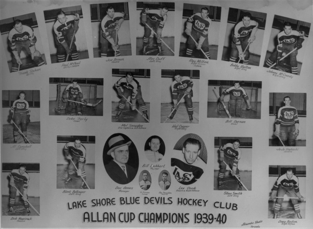 Lake Shore Blue Devils Allan Cup Champions 1940