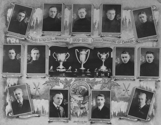 Falcon Hockey Club  Winnipeg Falcons Memorial Cup Champions 1921