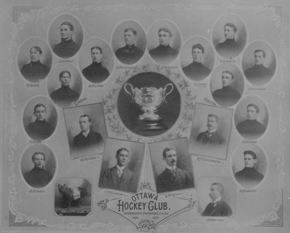Ottawa Hockey Club Intermediate Champions C.A.H.L.  1898-1899