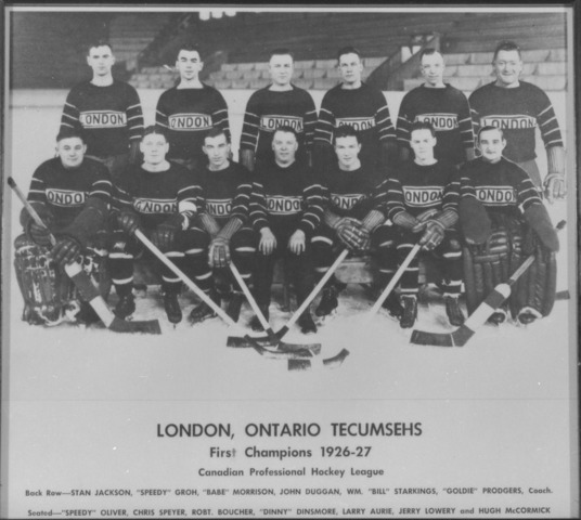 London Panthers  Canadian Professional Hockey League Champs 1927