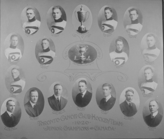 Toronto Canoe Club Paddlers Memorial Cup Champions 1920