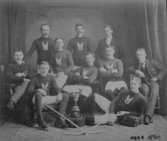 Montreal Hockey Club Montreal Winter Carnival Champions 1887