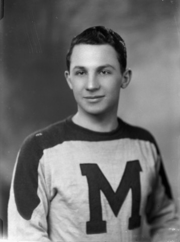 Gus Mortson St. Michael`s College Hockey Team 1944