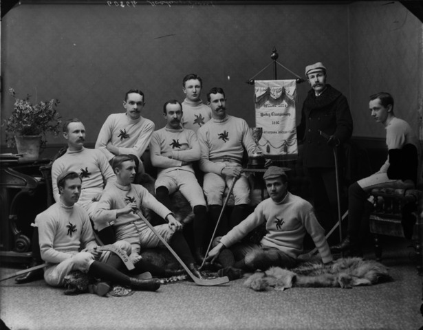 Ottawa Hockey Club OHA Champions and Cosby Cup Champions 1891