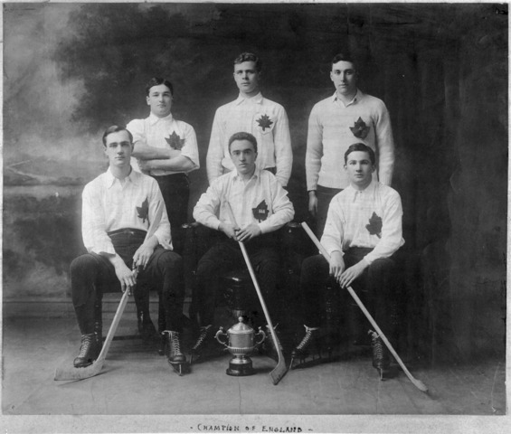 Oxford Canadians Champions of England 1910