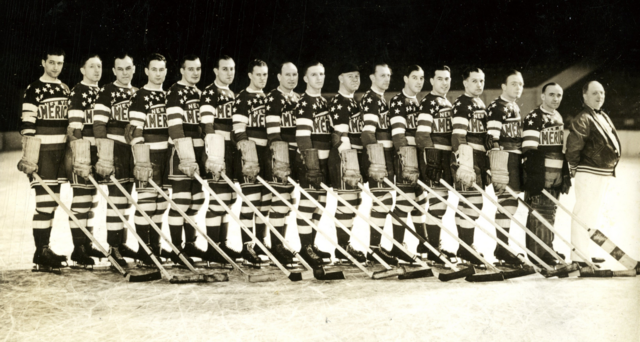 New York Americans Team Photo 1935