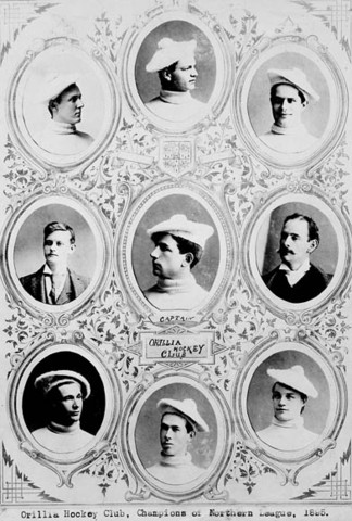 Orillia Hockey Club Champions of Northern League 1895 
