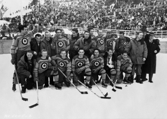 RCAF Flyers 1948 Winter Olympic Ice Hockey Champions