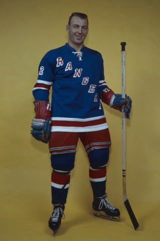 Andy Hebenthon New York Rangers 1960 - Hockey's 1st Ironman