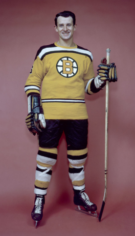Bronco Horvath Boston Bruins 1960 - Bruins Uke Line Legend