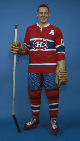 Tom Johnson Montreal Canadiens 1959