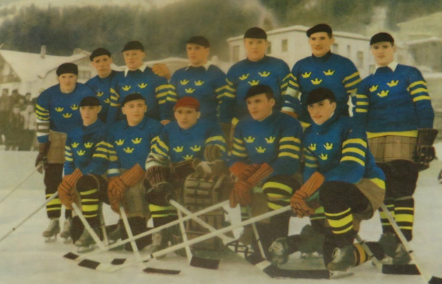 Tre Kronor IsHockey Olympic Team 1948 Sweden Olympic Hockey Team