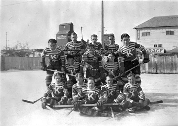 Kitscoty Hockey Team 1938 