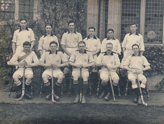 The College of St Gregory Hockey Team / Wye College Hockey 1910