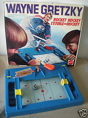 Wayne Gretzky Rocket Hockey Game - Mattel - Early 1980s