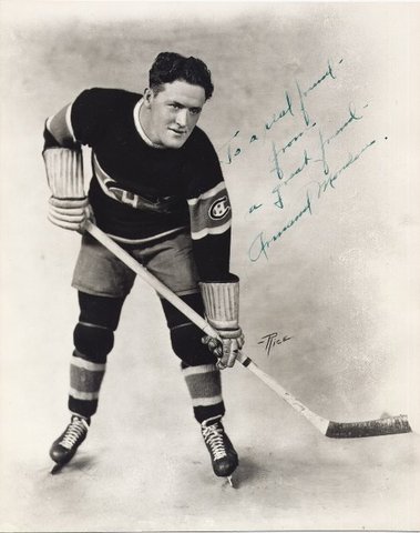 Armand Mondou 1st NHL Penalty Shot on November 10, 1934
