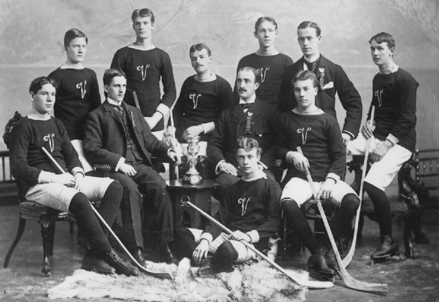 Junior Montreal Victoria Hockey Team 1896 Montreal Junior Champs